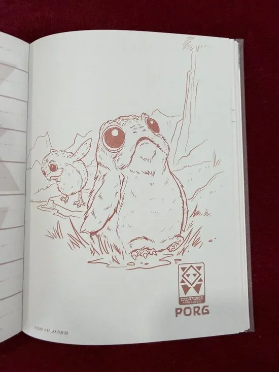 Star Wars Lucas Films Creatures 8 inch tall Journal Limited Edition (free ship) - Picture 8 of 10